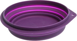 Karlie Plato de Silicona para Viaje Morado 500ml