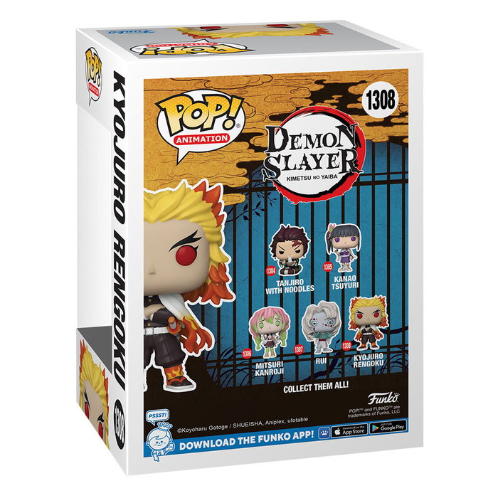 Funko Pop Kyojuro Rengoku - Demon Slayer - 9 cm Funko Pop Kyojuro Rengoku - Demon Slayer - 9 cm