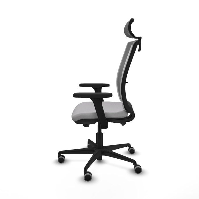 PIQUERAS Y CRESPO Silla de oficina Haches con mecanismo Sincro/Traslack Gris PIQUERAS Y CRESPO Silla de oficina Haches con mecanismo Sincro/Traslack Gris