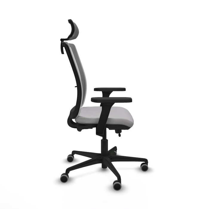PIQUERAS Y CRESPO Silla de oficina Haches con mecanismo Sincro/Traslack Gris PIQUERAS Y CRESPO Silla de oficina Haches con mecanismo Sincro/Traslack Gris