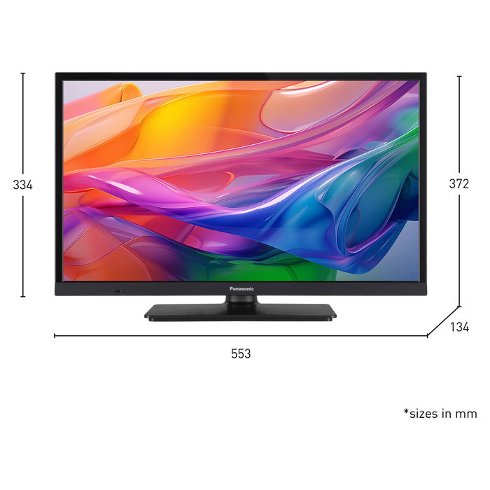 Panasonic TV-24S50AEZ Televisor 24" HD Smart TV Negro