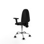 PIQUERAS Y CRESPO Silla de oficina Aýna con mecanismo Contacto permanente y brazos 2D