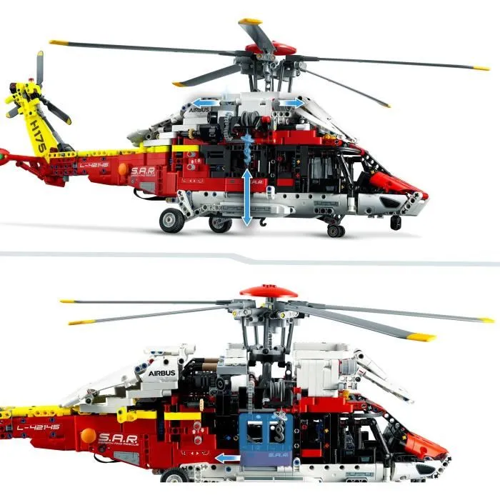 Helicóptero de rescate LEGO Technic 42145 Airbus H175