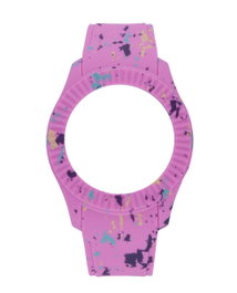 Watxandco COWA3100 Correa de Silicona Rosa 43mm