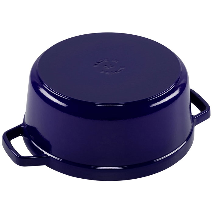 Staub Cocotte Redonda de Hierro Fundido 24 cm Azul Oscuro Staub Cocotte Redonda de Hierro Fundido 24 cm Azul Oscuro