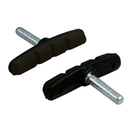 Sunrace Kit 2 Zapatas de Freno MTB BSM20 70 mm Tornillo Negro