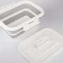 AKTIVE Cubo Plegable con Tapa 15
