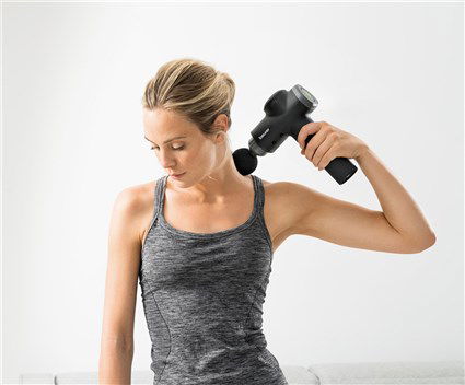 Beurer MG-180 Pistola de Masaje Muscular con 4 Niveles de Intensidad y 3200 RPM