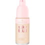 Essence Base de Maquillaje Larga Duración SILKY BLUR Tono #100 30 ml con Extracto de Pera para Acabado Luminoso y Cobertura Media