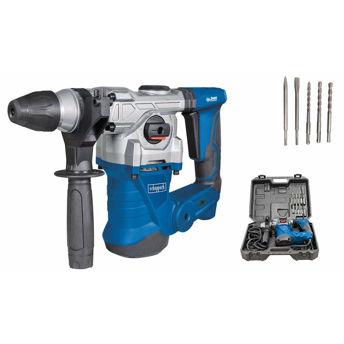 Scheppach DH1300Plus Perforadora de 4 funciones SDS-Plus