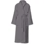 Le Temps D'Un Bain Bata de baño 100% algodón 500 g/m² Talla S Gris oscuro Unisex