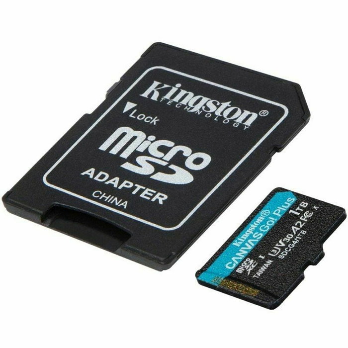 Kingston Canvas Go! Plus 1TB microSDXC A2 U3 V30 con Adaptador