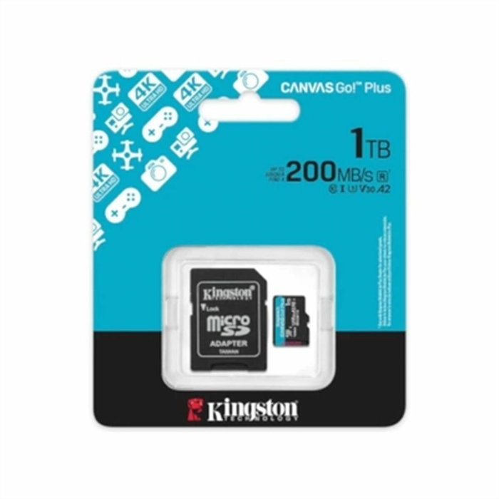 Kingston Canvas Go! Plus 1TB microSDXC A2 U3 V30 con Adaptador