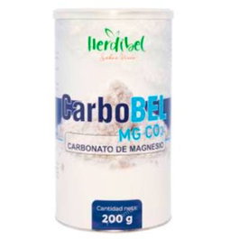 HERDIBEL Carbonato de Magnesio Bote 200gr para músculos y huesos, apto para veganos
