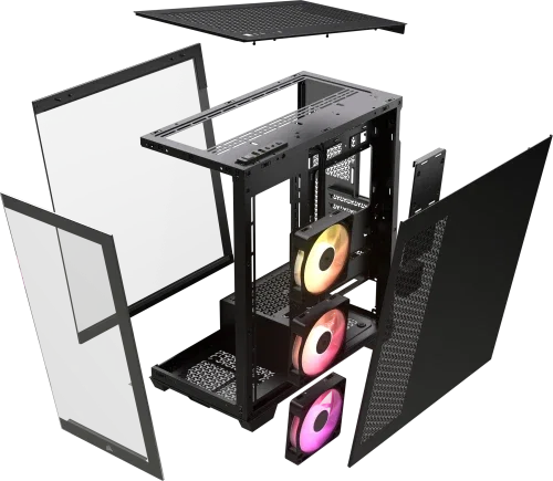 Corsair iCUE LINK 3500X RGB Negro Corsair iCUE LINK 3500X RGB Negro