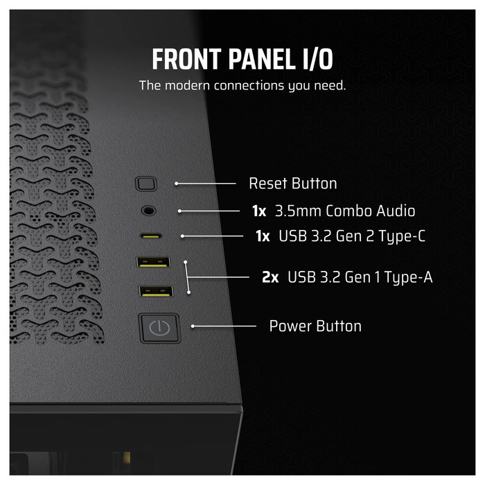 Corsair iCUE 3500X RGB Negro