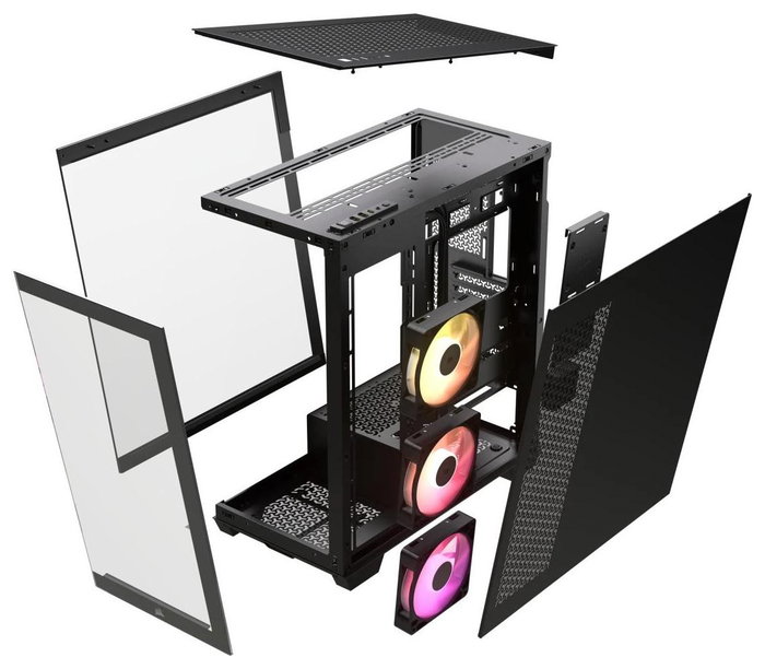 Corsair iCUE LINK 3500X RGB Negro Corsair iCUE LINK 3500X RGB Negro