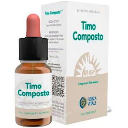 FORZA VITALE Timo Composto (Cobre) Metal Espagirico 10Ml