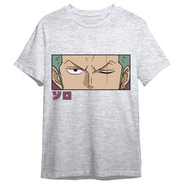 TOEI ANIMATION Camiseta Roronoa Zoro Eyes One Piece adulto L
