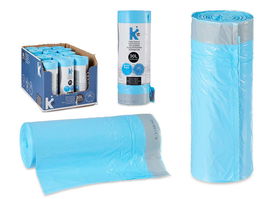 Arte Regal Bolsa Basura Autocierre Perfumada 30L 20uds Azul 55 x 55 cm (Set de 15)