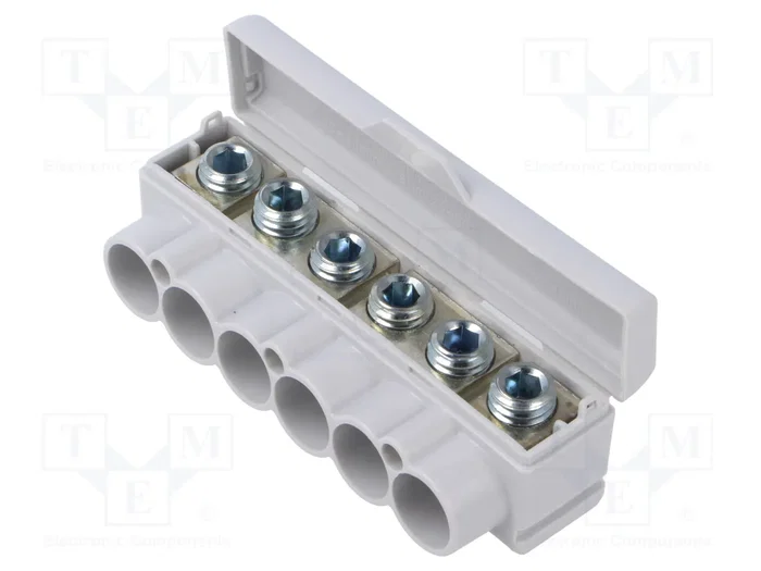 MOREK SLT50 Bloque de distribución de 6 pines