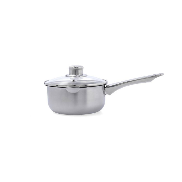 Quid Cazo con Tapa Habitat QD de Acero Inoxidable 16cm Quid Cazo con Tapa Habitat QD de Acero Inoxidable 16cm