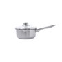 Quid Cazo con Tapa Habitat QD de Acero Inoxidable 16cm
