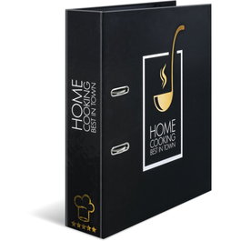 Herma Carpeta de Recetas Star of The Kitchen Negra A4