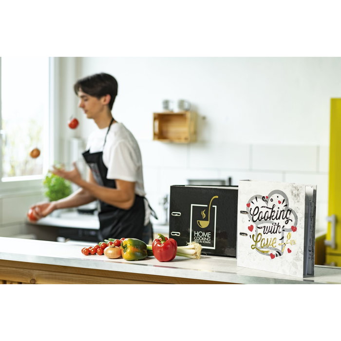 Herma Carpeta de Recetas Star of The Kitchen Negra A4