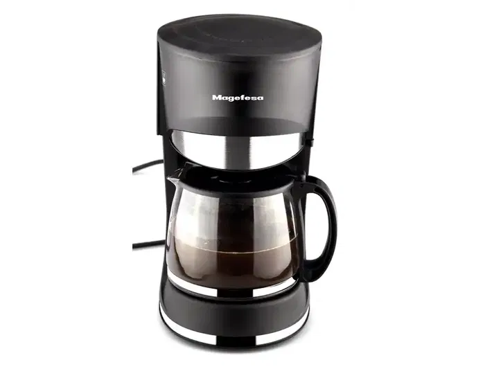 Magefesa Cafetera Ristretto MGF3245 12 Tazas 800W con Filtro Extraible y Placa Calefactora Antiadherente