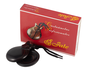 Castañuelas Jale Fibra Negra Veta Roja Nº8