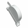 Edm Recogedor exterior abatible Pr02 18 mm blanco