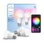 Philips Hue Essential A60 Pack de 3 Bombillas Inteligentes E27 Luz Blanca y Color