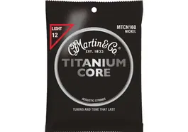 MARTIN Juego Acústica Titanium Light 12-55 para Guitarra