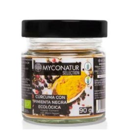 MYCONATUR Curcuma+Pimienta 90Gr. Eco Ecológico