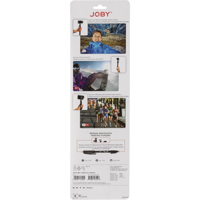 Joby Compact 2-in-1 MonoPod Joby Compact 2-in-1 MonoPod