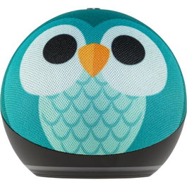 Amazon Echo Dot 5ª Generación Owl Design Multicolor