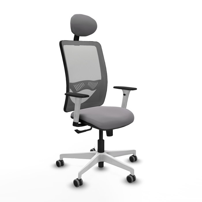 PIQUERAS Y CRESPO Silla de oficina Zulema Gris con Mecanismo Sincro PIQUERAS Y CRESPO Silla de oficina Zulema Gris con Mecanismo Sincro