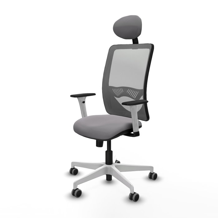 PIQUERAS Y CRESPO Silla de oficina Zulema Gris con Mecanismo Sincro PIQUERAS Y CRESPO Silla de oficina Zulema Gris con Mecanismo Sincro