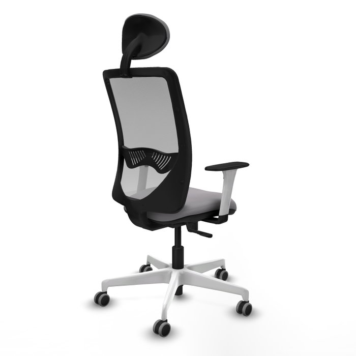 PIQUERAS Y CRESPO Silla de oficina Zulema Gris con Mecanismo Sincro PIQUERAS Y CRESPO Silla de oficina Zulema Gris con Mecanismo Sincro