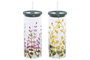 DKD Home Decor Vasos de Borosilicato Flores Surtido de 2 Unidades