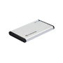 Transcend StoreJet 25S3 Carcasa de Disco Duro/SSD 2.5 Pulgadas SATA III USB 3.2 Gen 1 Plata