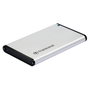 Transcend StoreJet 25S3 Carcasa de Disco Duro/SSD 2.5 Pulgadas SATA III USB 3.2 Gen 1 Plata