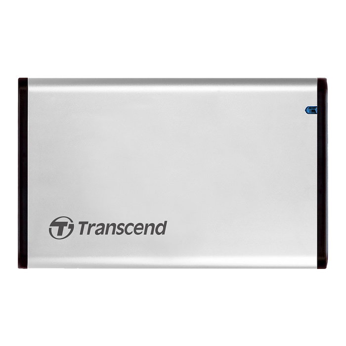 Transcend StoreJet 25S3 Carcasa de Disco Duro/SSD 2.5 Pulgadas SATA III USB 3.2 Gen 1 Plata