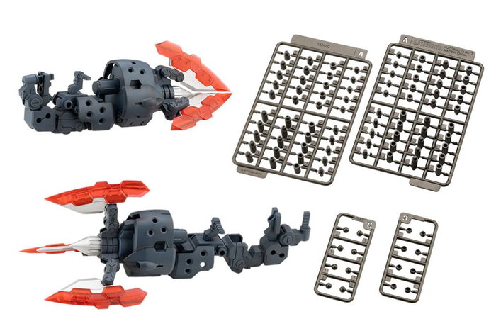 Kotobukiya M.S.G. Accesorios Heavy Weapon Unit 65 Dual Spiral Crusher Set