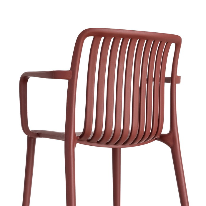 Silla Apilable Polipropileno Exterior 53 X 50 X 77,50 cm (Set de 4)