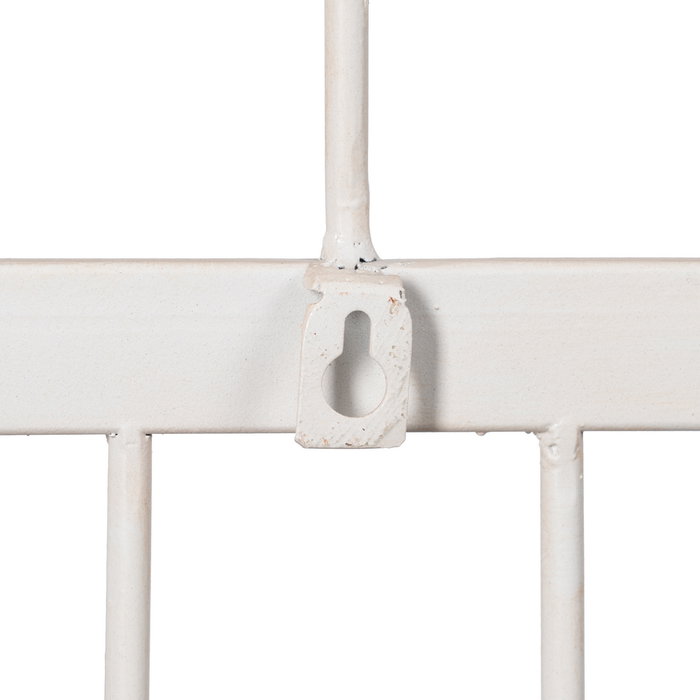 Percha Blanco Metal Decoración 50 X 7 X 27 cm