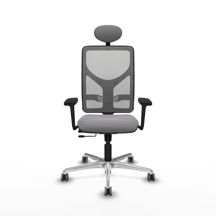 PIQUERAS Y CRESPO Silla de oficina Motilla Gris con Mecanismo Sincro/Traslack PIQUERAS Y CRESPO Silla de oficina Motilla Gris con Mecanismo Sincro/Traslack