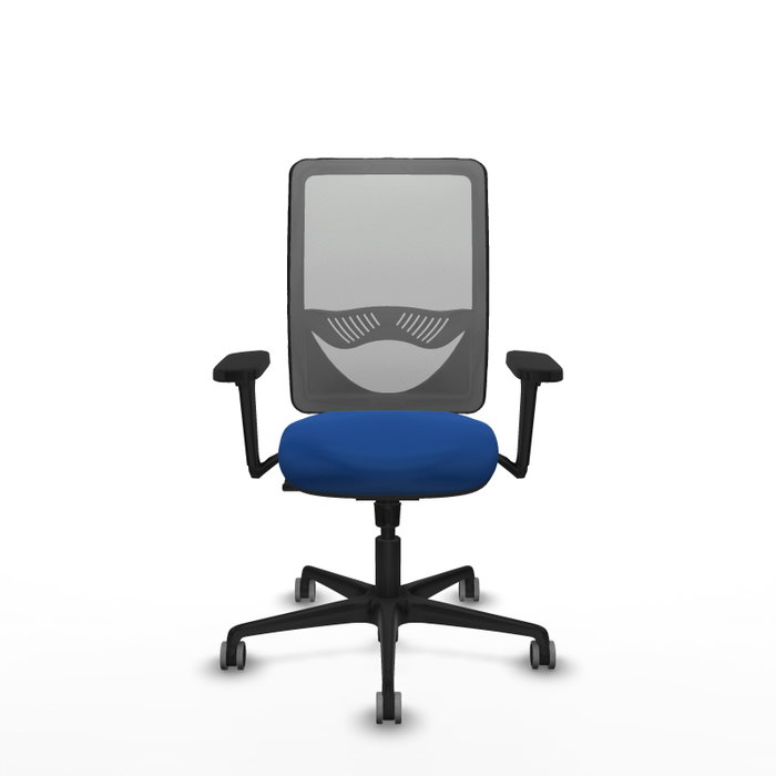 PIQUERAS Y CRESPO Silla de oficina Zulema Azul y Gris PIQUERAS Y CRESPO Silla de oficina Zulema Azul y Gris