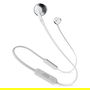 JBL Tune 205BT Auriculares Inalámbricos Bluetooth Intrauditivos, Hasta 6h de Batería, 16.5g, Plata